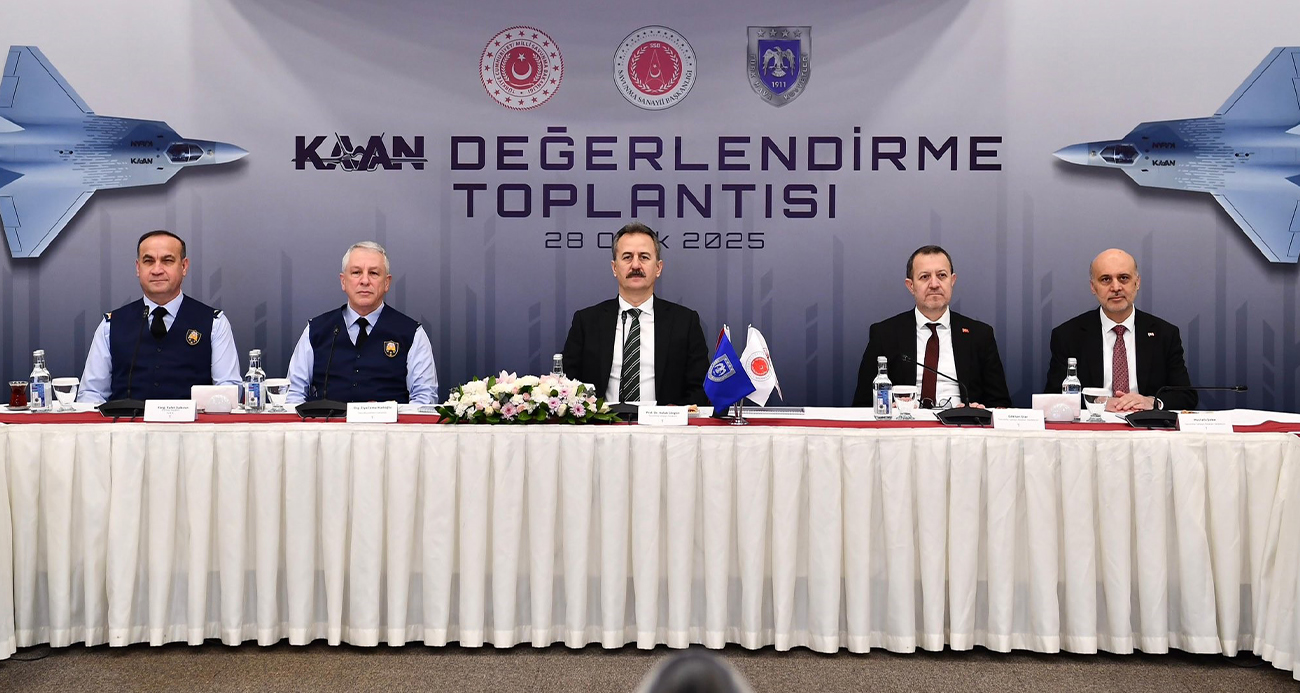 Savunma Sanayii Başkanı Görgün, KAAN’ın değerlendirme toplantısına katıldı