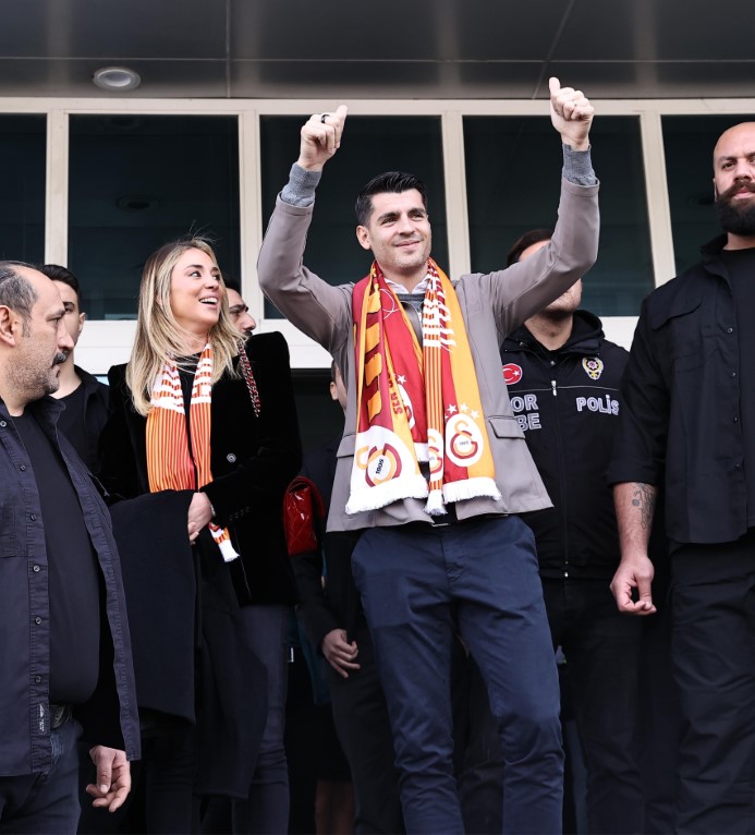 Alvaro Morata, İstanbul’a geldi