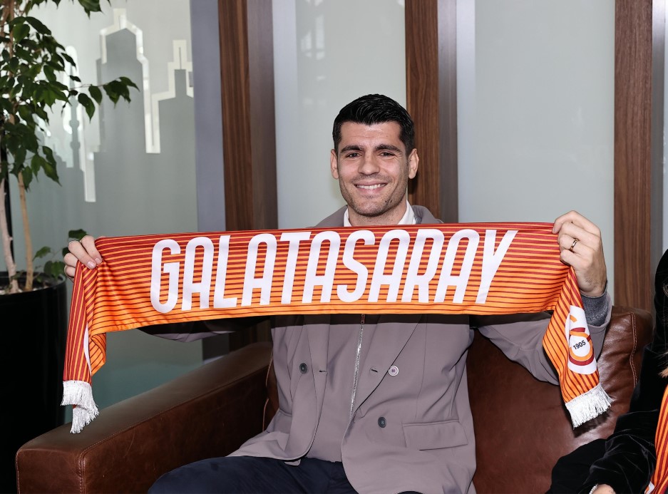 Alvaro Morata, İstanbul’a geldi