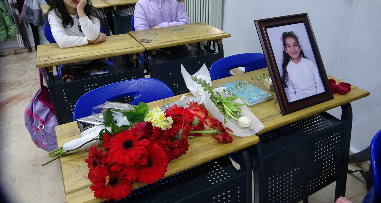 Bolu’daki otel yangınında hayatını kaybeden Mina Akişli okulunda anıldı