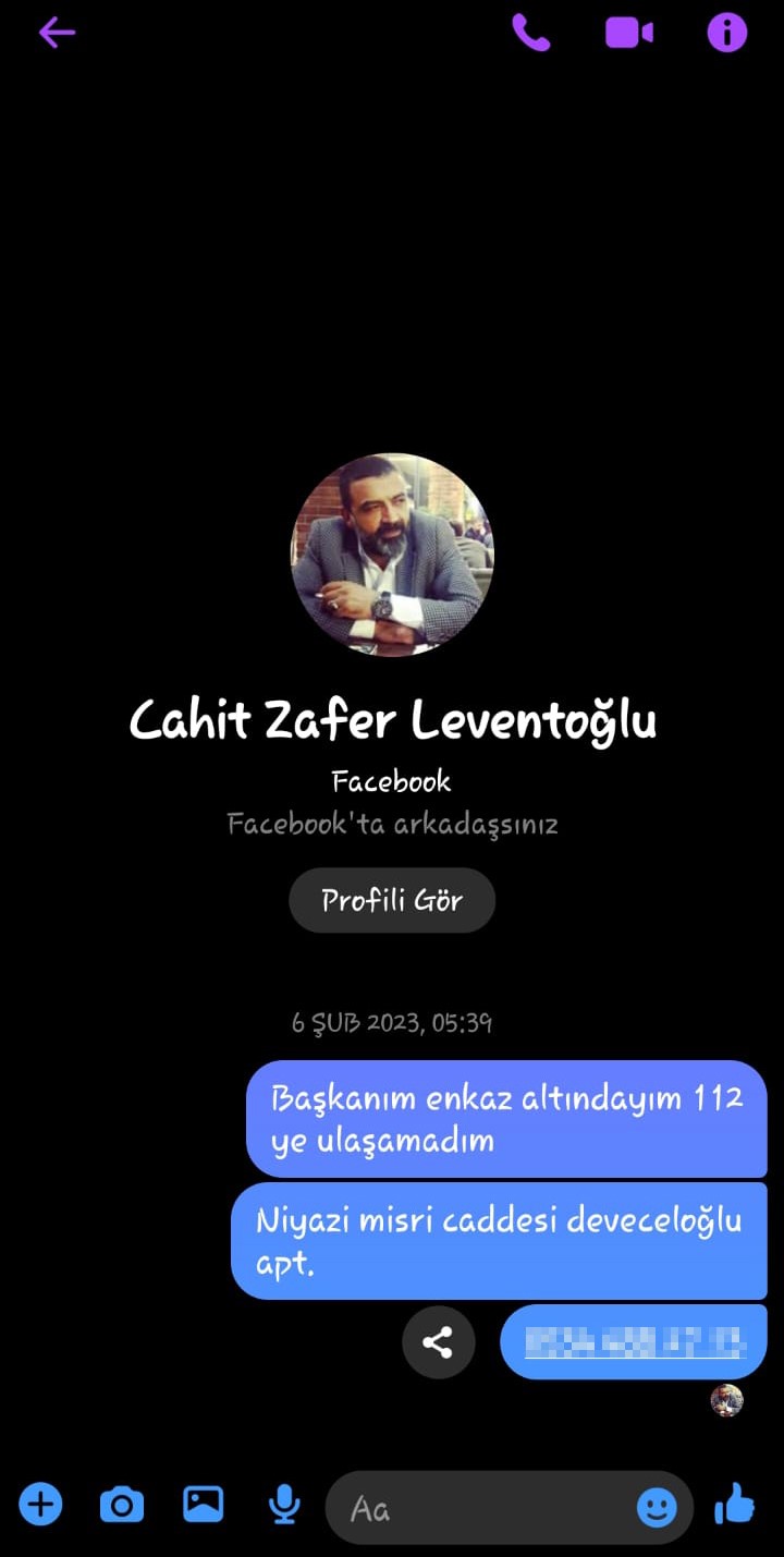 Malatya’da enkazdan saatler sonra kurtarılan depremzede: 