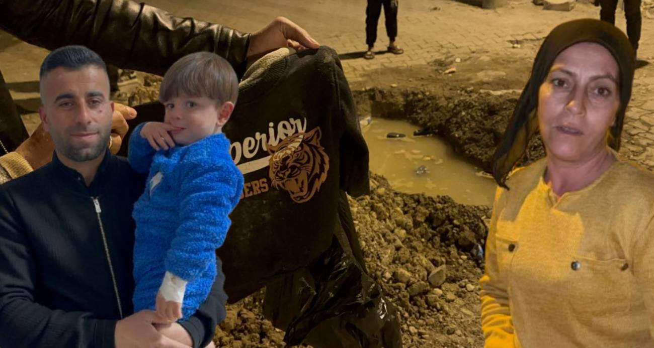 Silopi’de açık bırakılan çukur 2 yaşındaki çocuğun hayatını tehlikeye attı