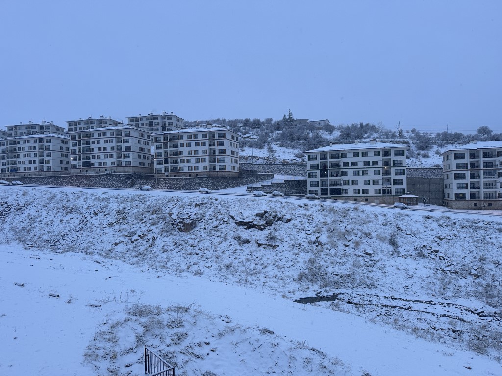 Kayseri beyaza büründü