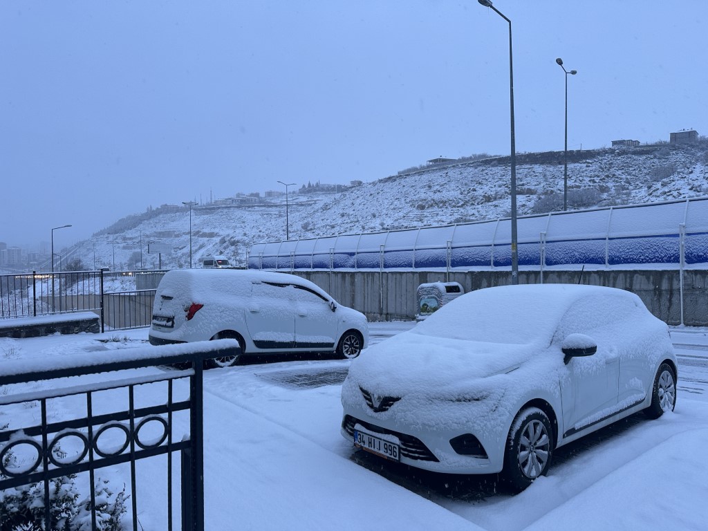 Kayseri beyaza büründü