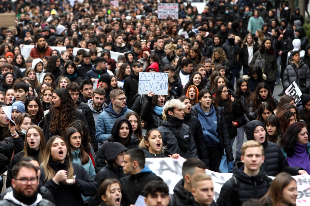 Yunanistan’da 2023’teki Tempi tren kazası protestoları sürüyor: 