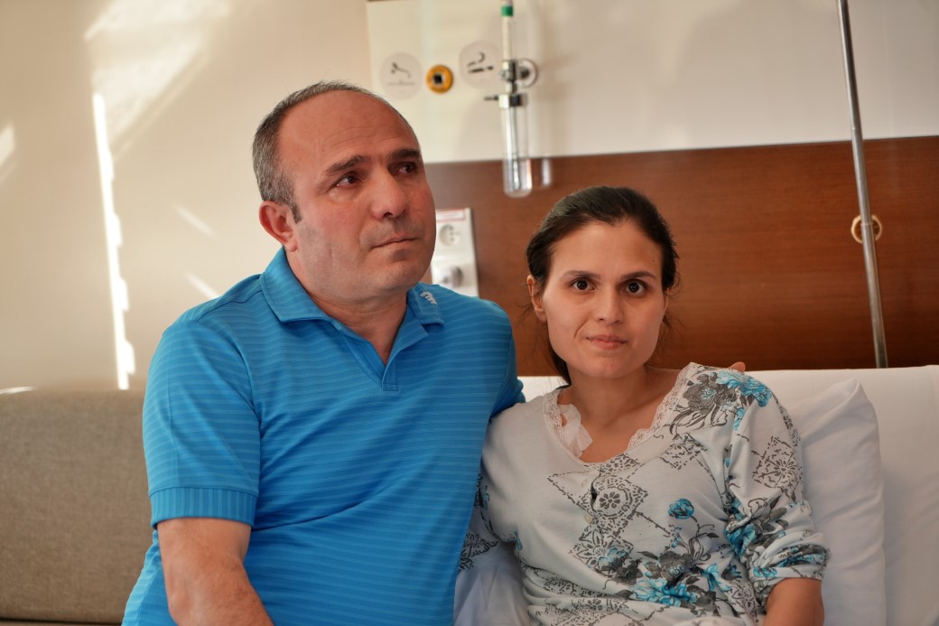 Anne ve baba, evlatlarına ikinci kez can oldu