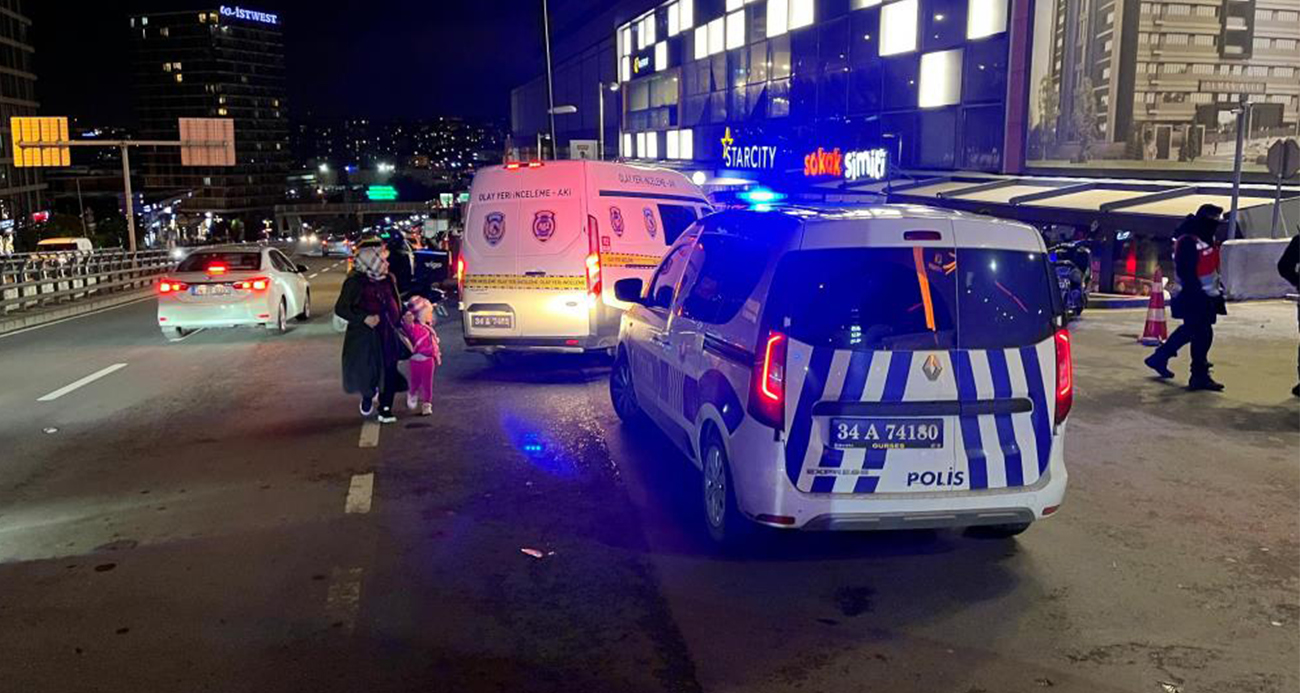 Bahçelievler’de AVM önünde silahlı saldırı: 1 yaralı