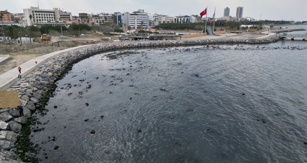 İskenderun Körfezi’nde denizde çekilme yaşandı