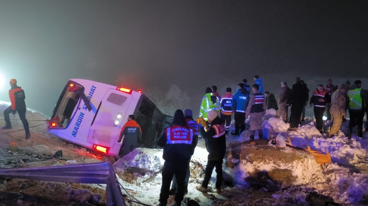 Bingöl'deki kazada ölü sayısı 5'e yükseldi