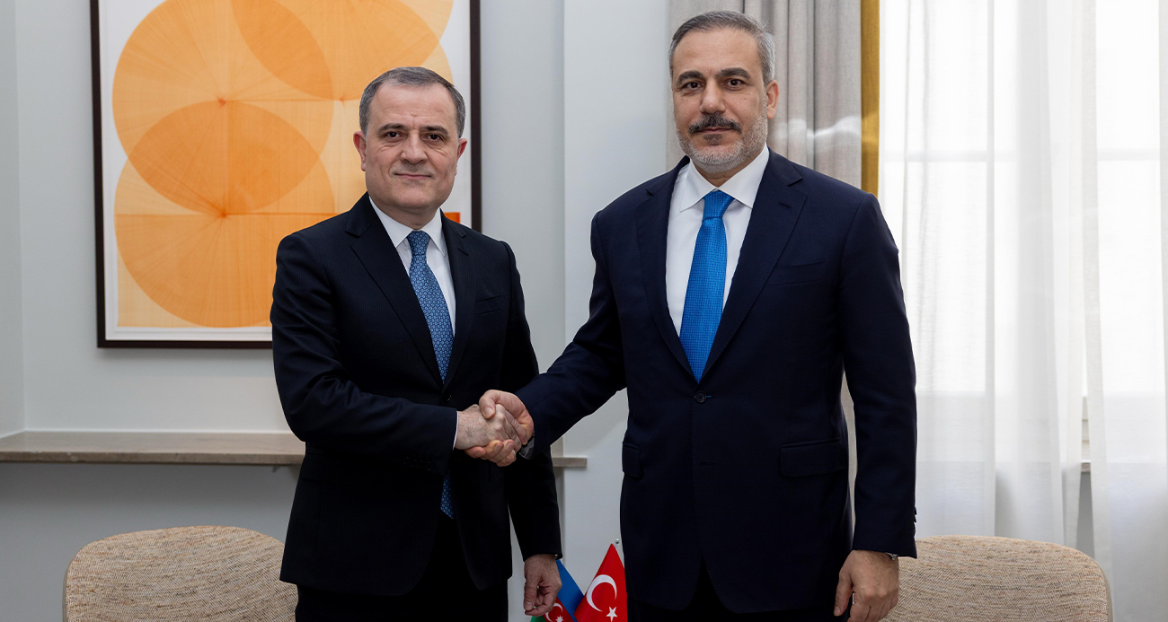 Dışişleri Bakanı Fidan, Azerbaycan Dışişleri Bakanı Bayramov ile bir araya geldi