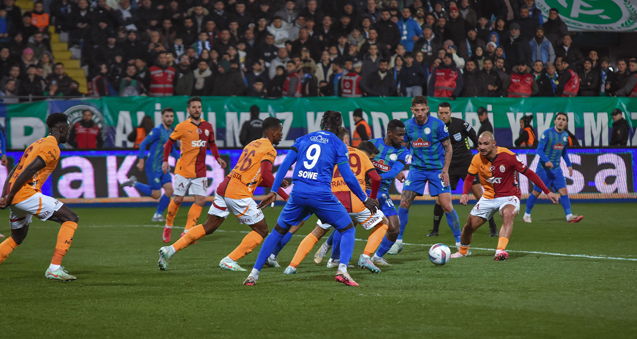 Derbi öncesi hata yapmadı! Rize'de kazanan Galatasaray