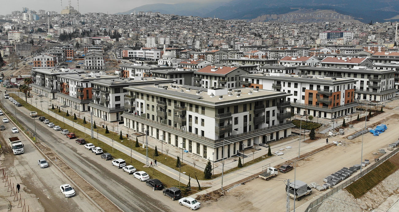 Kahramanmaraş şehir merkezinde yeniden inşa süreci