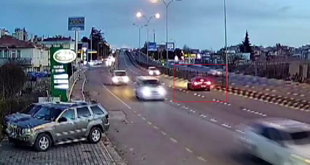 Ters yöne giren sürücü faciaya neden oluyordu