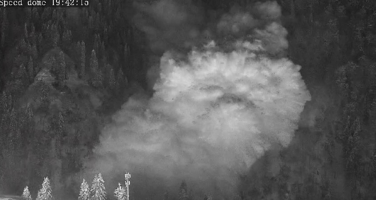 O anlar böyle görüntülendi!