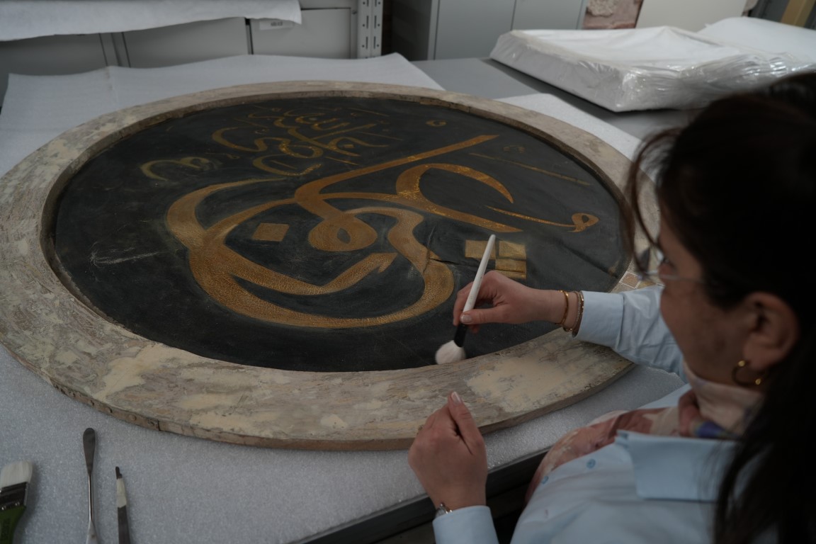 600 yıllık Kuran-ı Kerim'in restorasyonunda sona gelindi