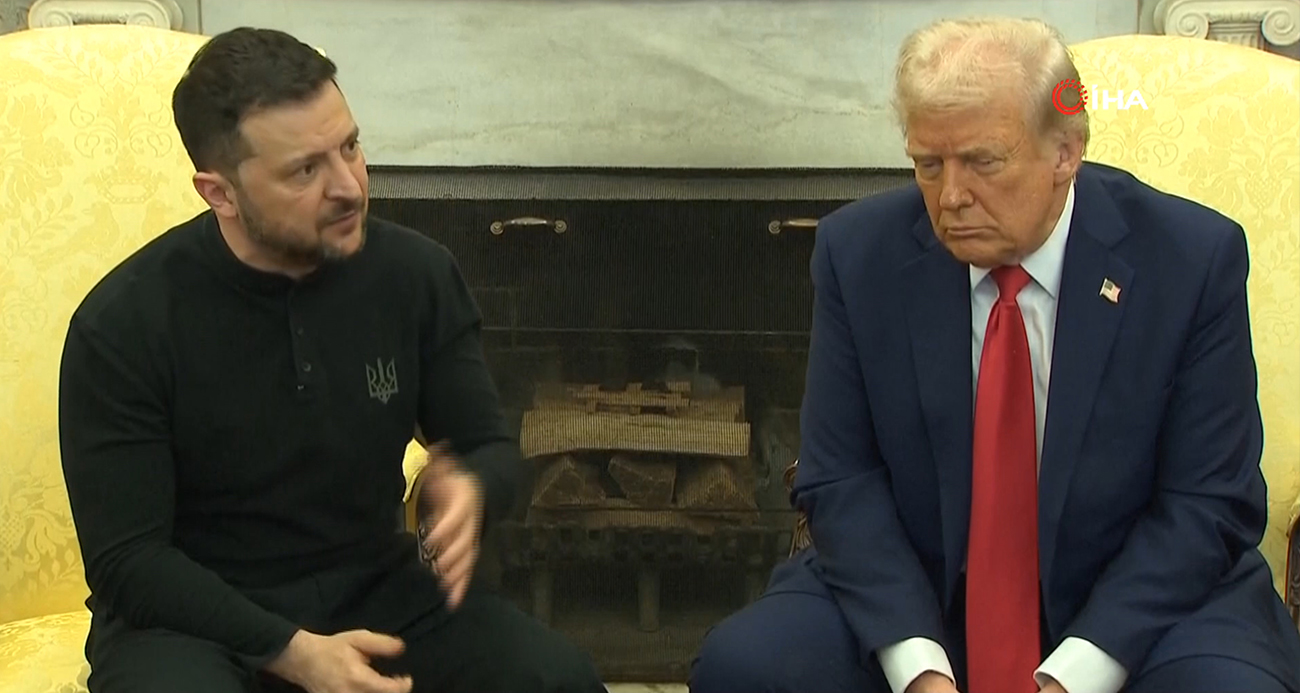 Trump, Ukrayna Devlet Başkanı Zelenskiy arasında gergin görüşme