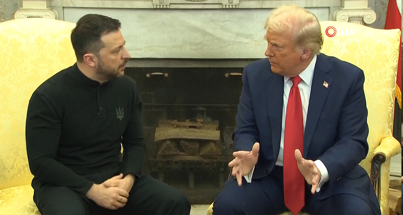 Zelenskiy Beyaz Saray'dan ayrıldı