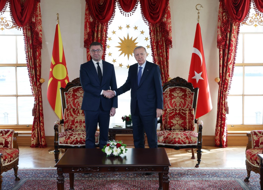 Cumhurbaşkanı Erdoğan: ''Kuzey Makedonya ile ticaret hacmimizi 2 katına çıkaracağız''