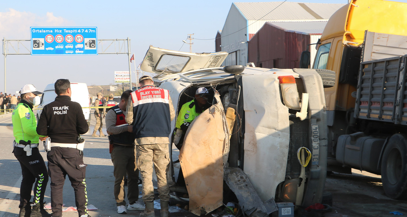 Hatay’daki feci kazada ölenlerin kimlikleri belli oldu