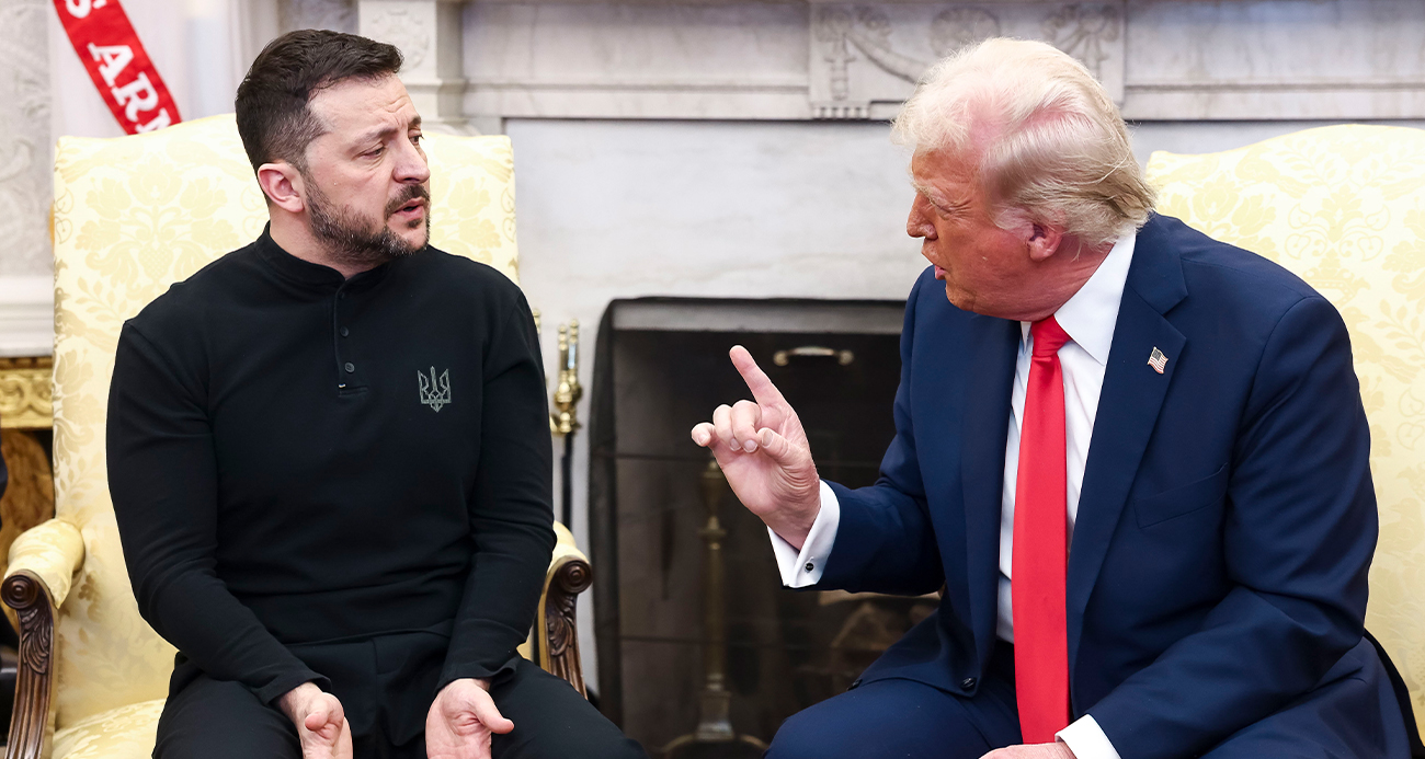 Trump-Zelenskiy kavgası dünya basınında