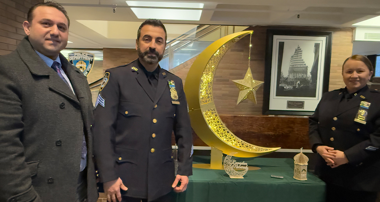 New York Polis Teşkilatı’nda ilk kez "Hilal Yakma Töreni" düzenlendi