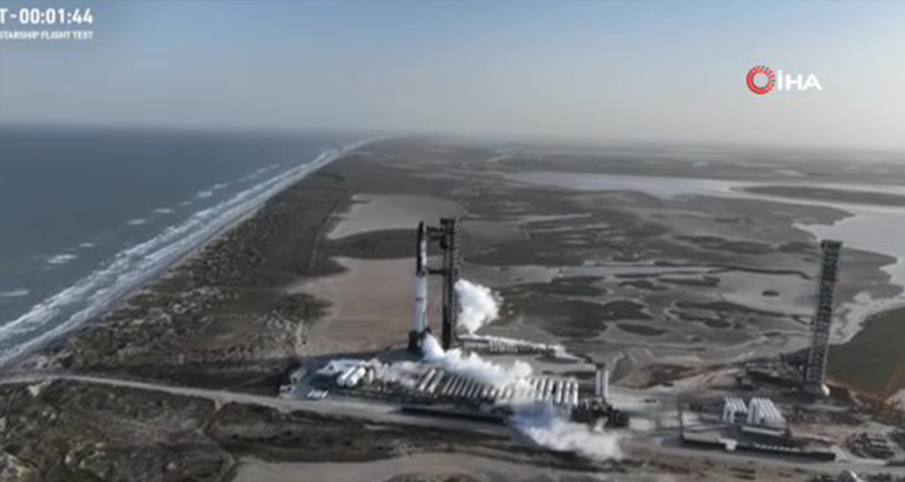 SpaceX, dev uzay roketi Starship’in 8’inci uçuş testini gerçekleştirdi