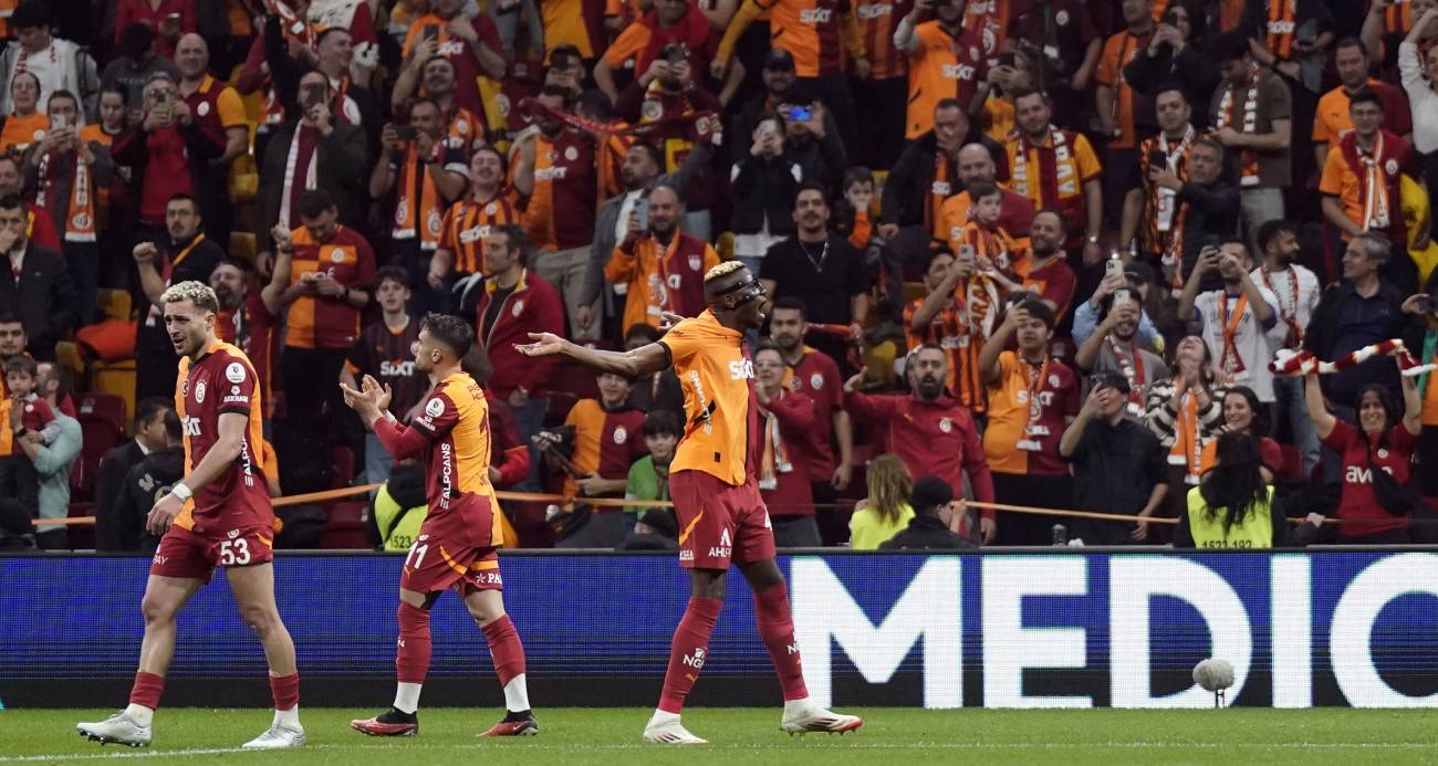 Galatasaray, Fenerbahçe ile puan farkını maç fazlasıyla 10’a çıkardı