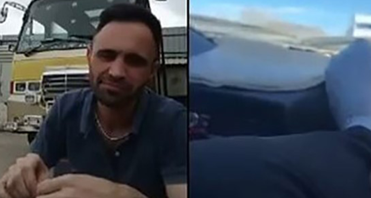 Sosyal medyada canlı yayın yaparken Tofaş ile kamyonetin altına girdiler