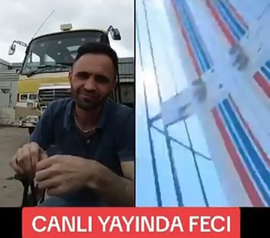 Sosyal medyada canlı yayın yaparken Tofaş ile kamyonetin altına girdiler