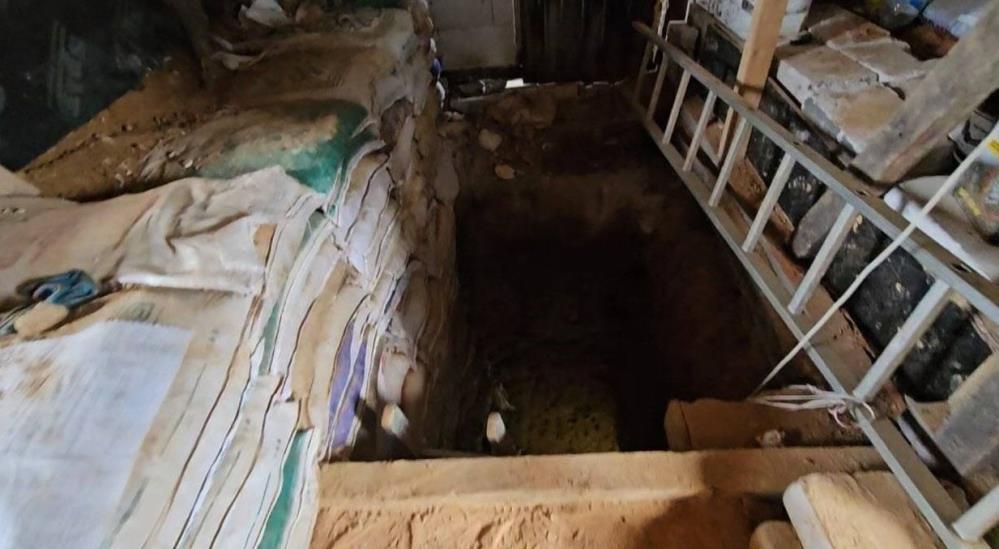 15 metre tünel kazmışlar: Jandarmadan izinsiz kazı yapanlara operasyon