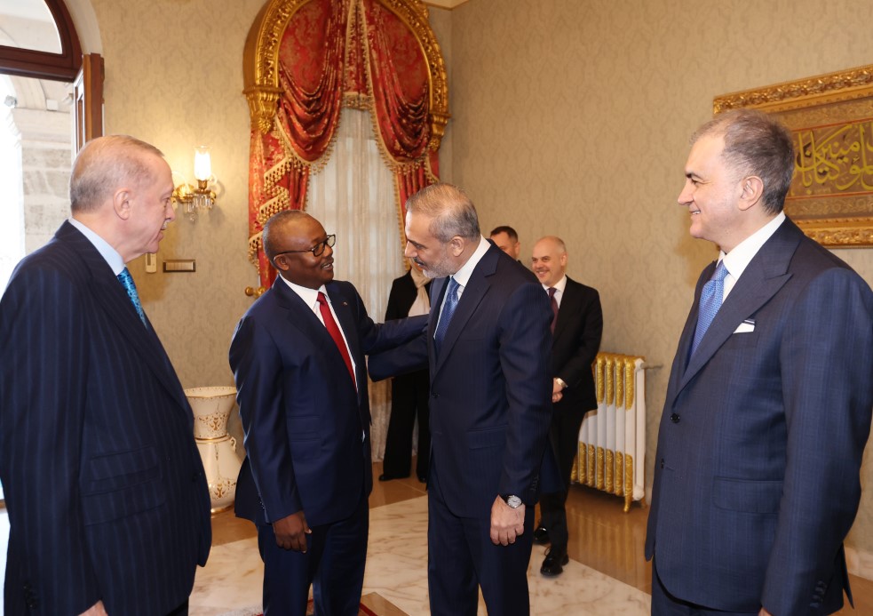 Cumhurbaşkanı Erdoğan, Gine Bissau Devlet Başkanı Embalo ile görüştü