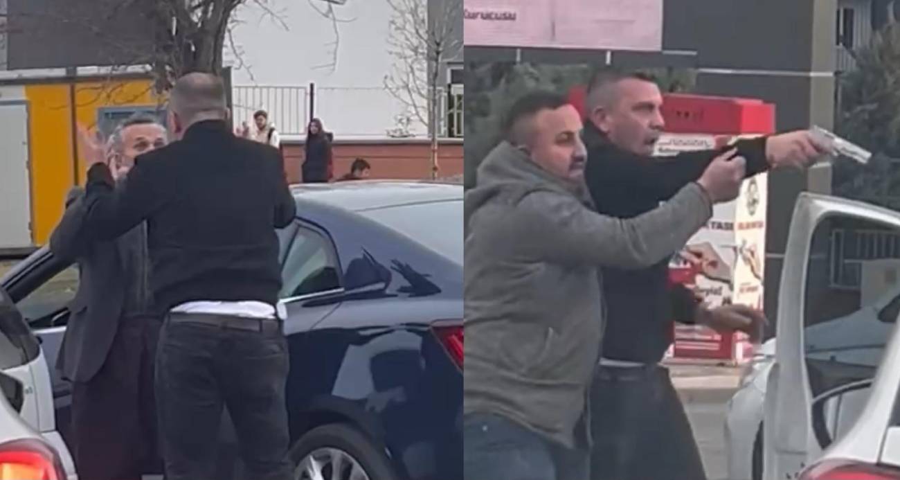 Kahramanmaraş’ta iki sürücü arasında kavga: Biri bagajı açınca diğeri tabanca çekti