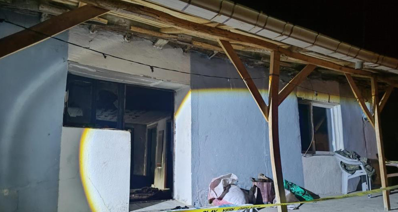 Benzin dökülen soba faciaya neden oldu: 1 ölü, 4 yaralı