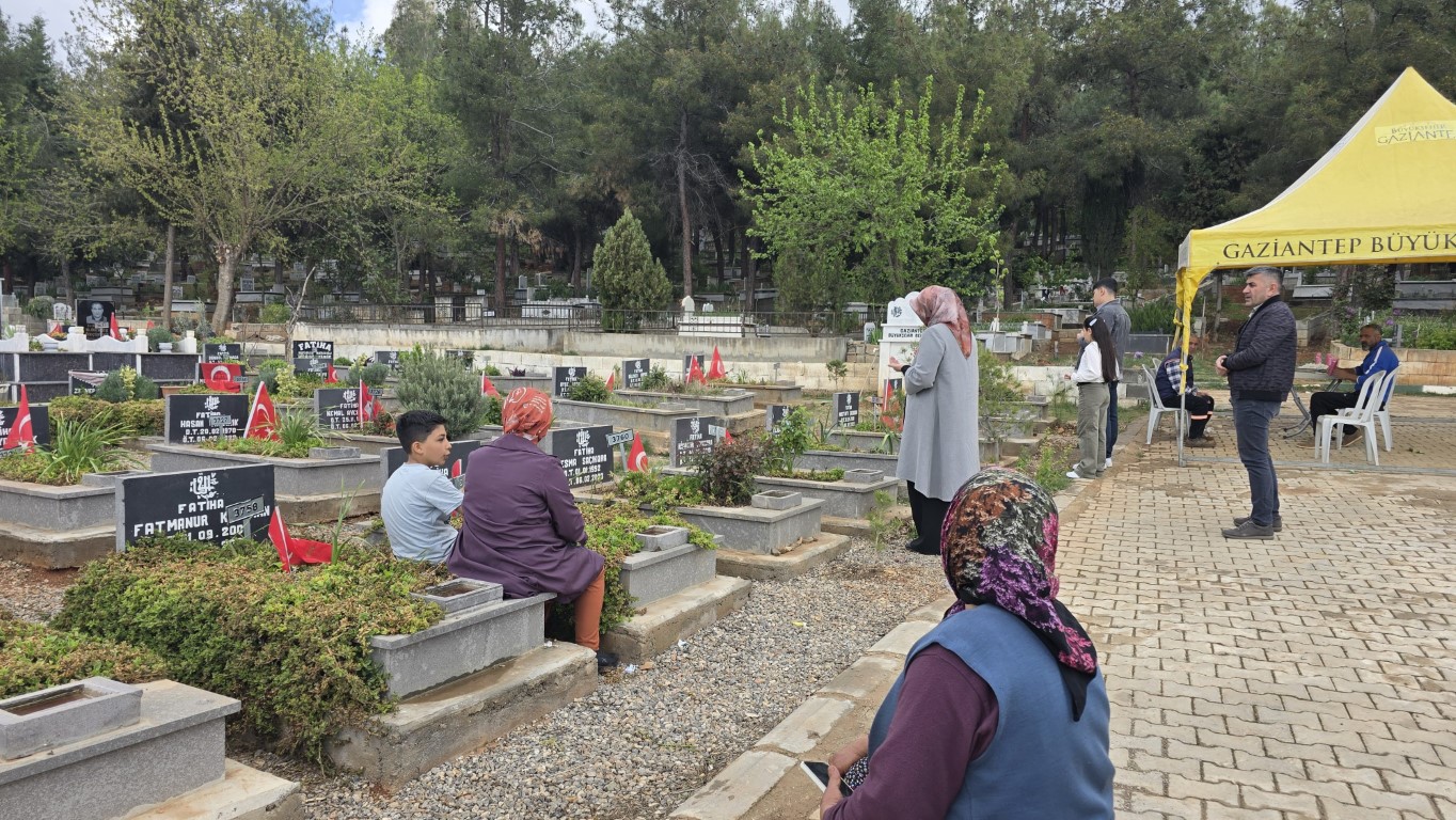 Depremde yakınlarını kaybedenlerin buruk bayramı