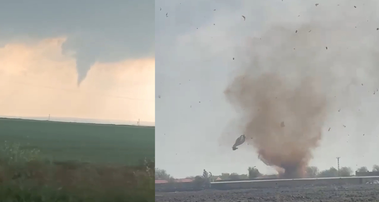 Önüne çıkanı yıktı!