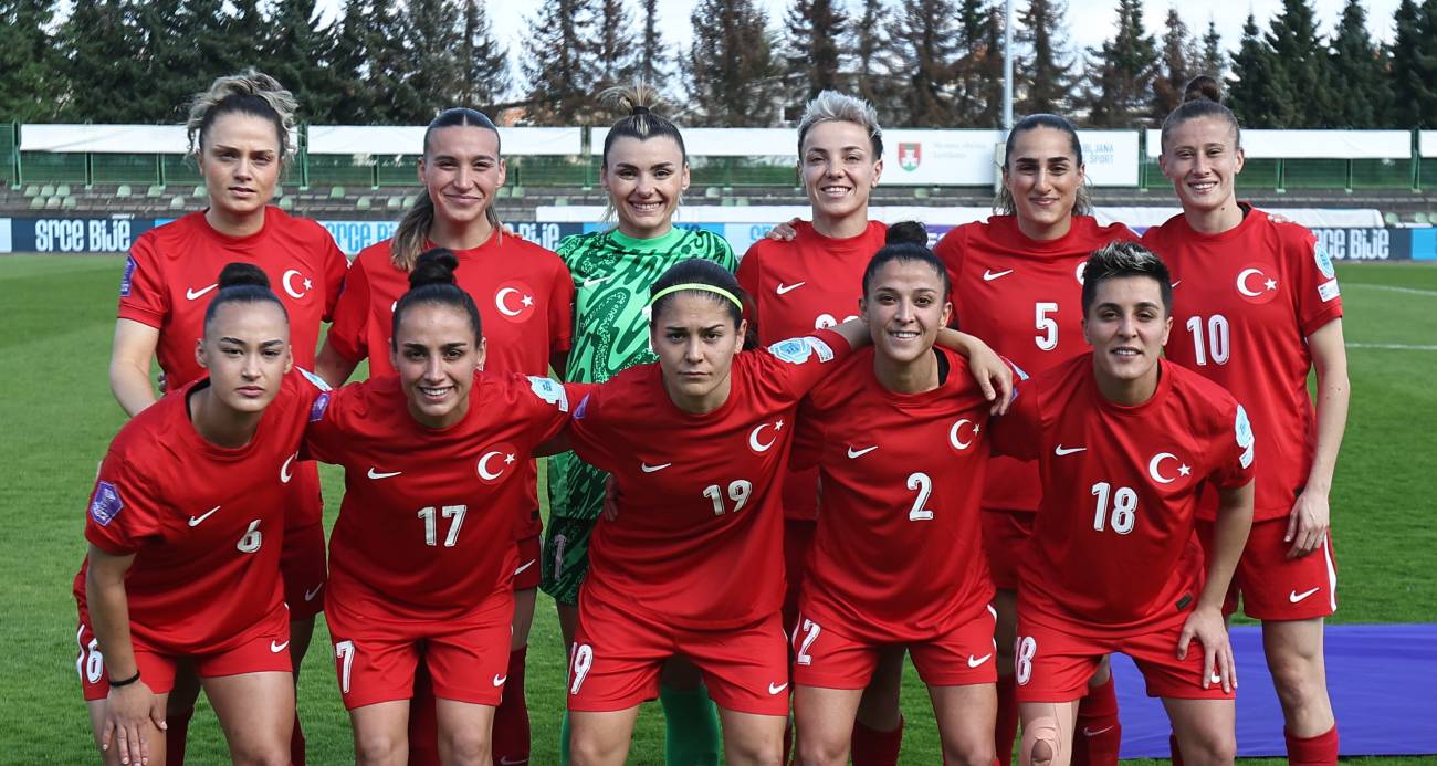 Kadın A Milli Futbol Takımı, Slovenya’ya mağlup oldu