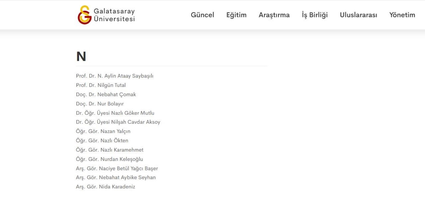 İstanbul Üniversitesi’nin diplomasını iptal ettiği Galatasaraylı profesör görevine devam ediyor