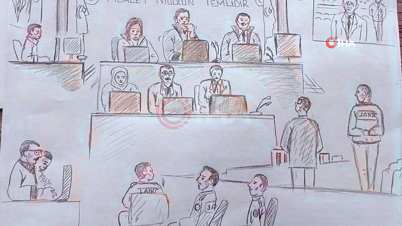 İhlas Haber Ajansı adliye ressamı İmamoğlu’nun ifadelerini böyle karaladı