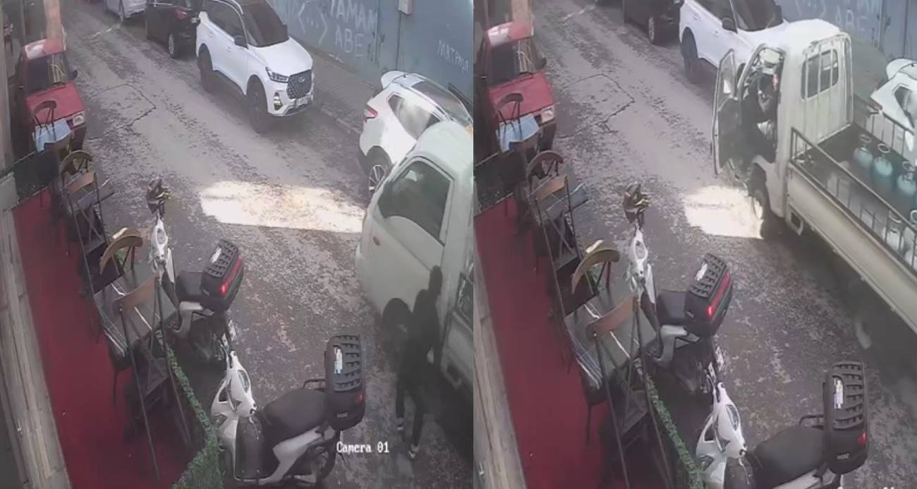 13 yaşındaki Yusuf, tüp yüklü kamyoneti durdurarak faciayı önledi