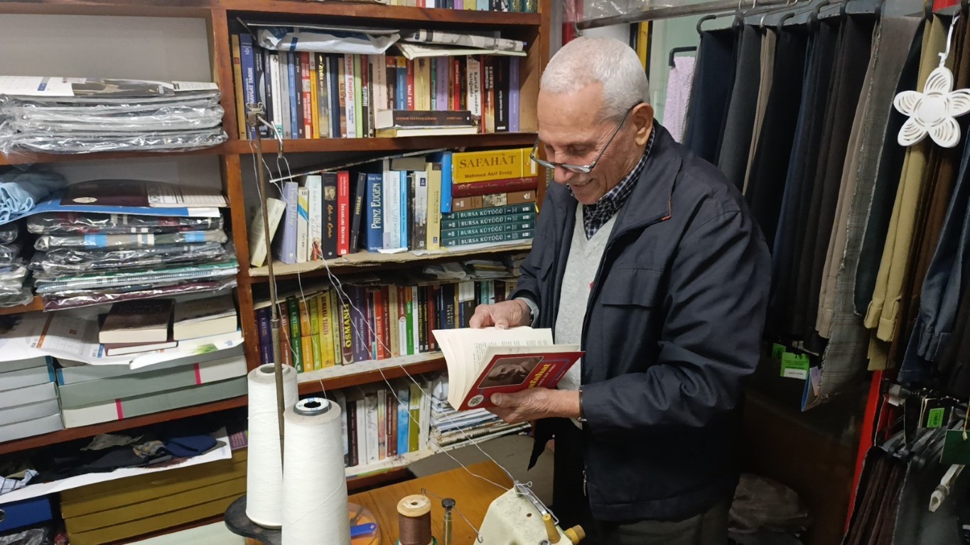 Terzihaneden kütüphaneye uzanan 69 yıllık ustalık: 