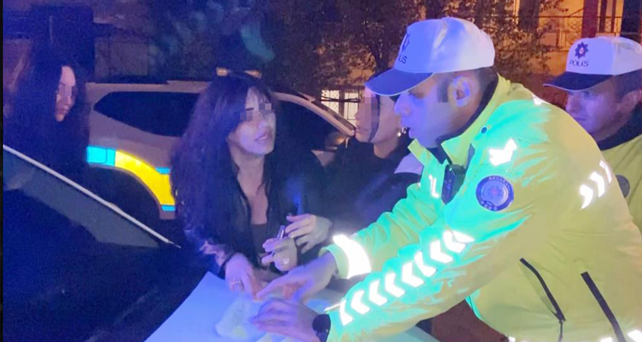 Polisi alarma geçiren alkollü kadınlar gazeteciyi darbedip tehdit etti