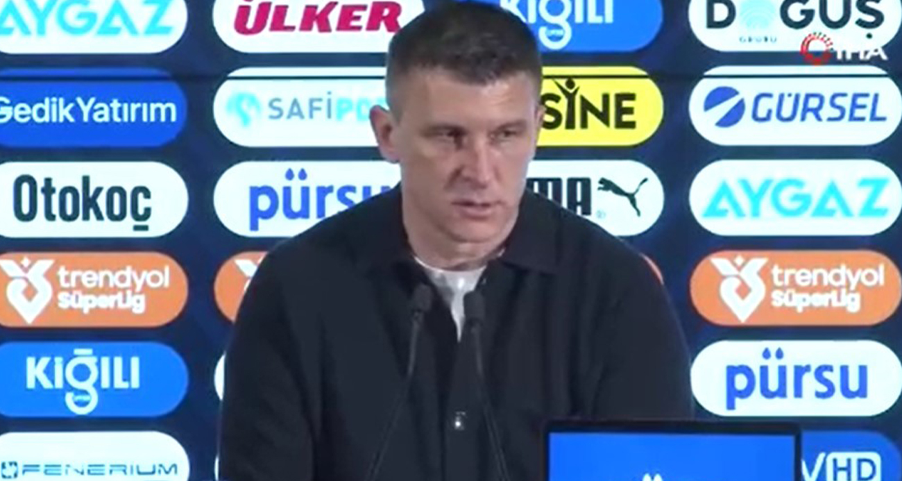 Sergej Jakirovic: "Kesinlikle bu maçı kaybetmemeyi hak etmiştik"