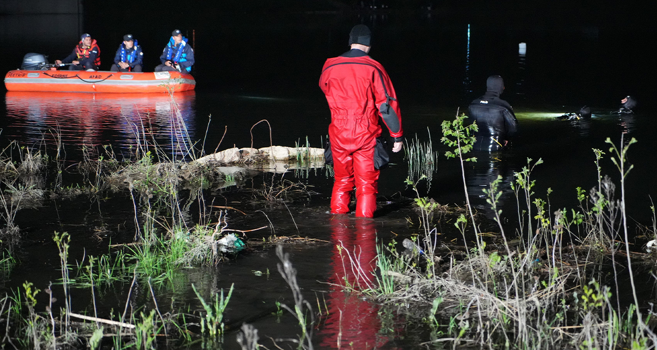 Edirne’de Meriç Nehri’ne giren çocuk hayatını kaybetti