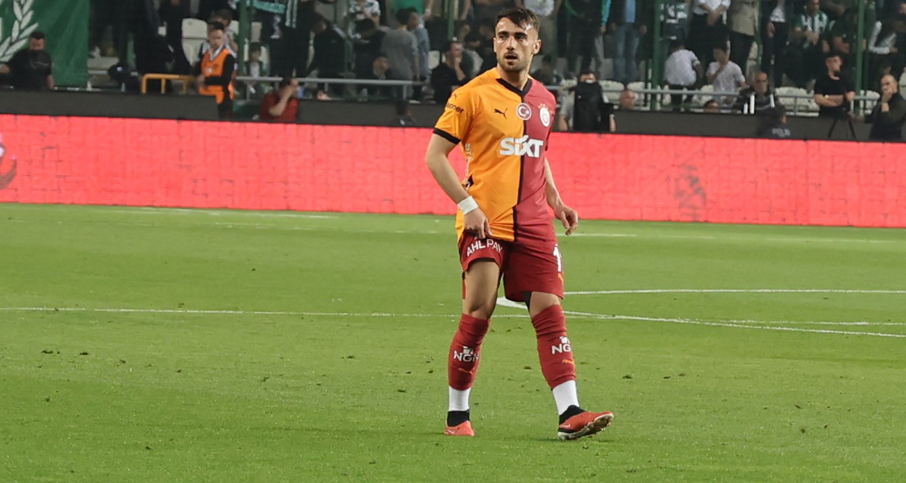 Yunus Akgün, Galatasaray ile 100. maçına çıktı