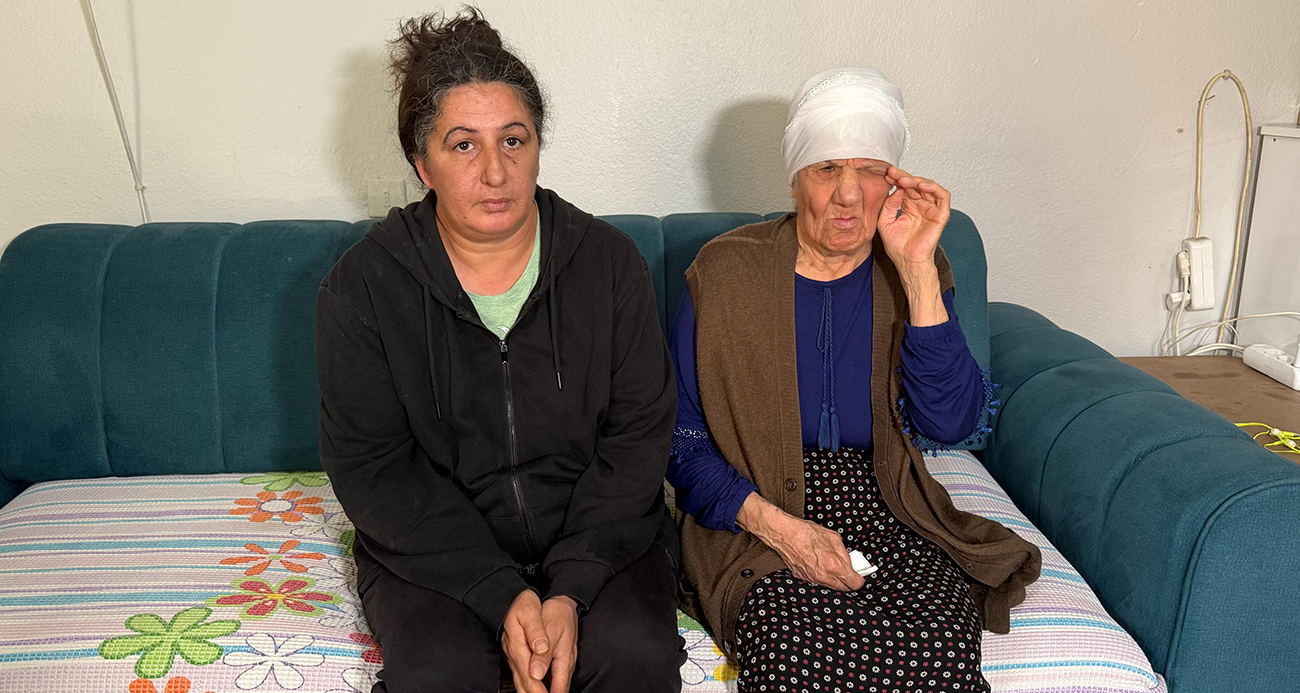 Emine teyzenin gözyaşları dindi