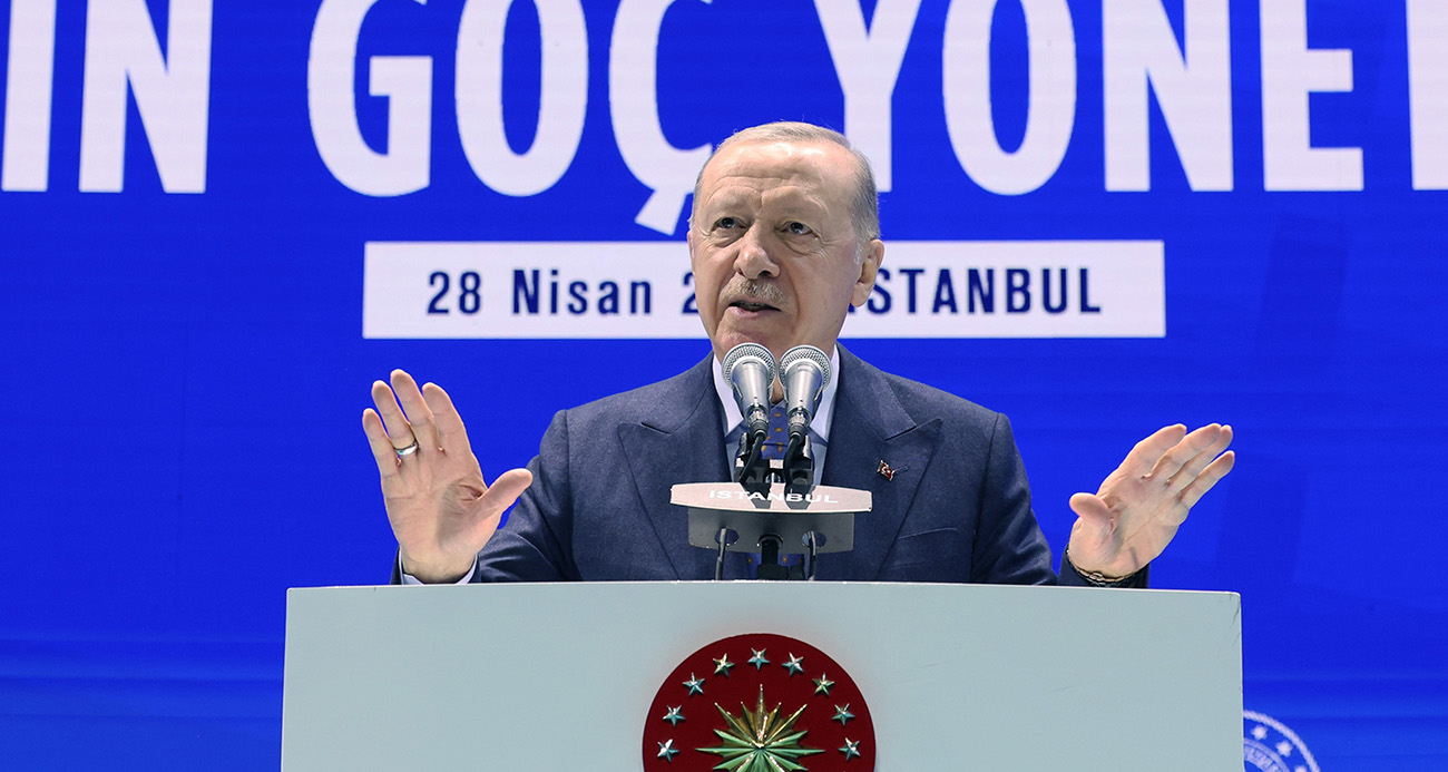 Cumhurbaşkanı Erdoğan: "Türkiye’de toplam 4 milyon 33 bin göçmen var"