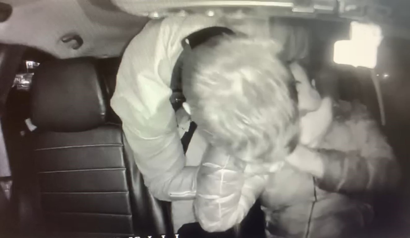 İngiliz boksörün, taksi şoförünü darp ettiği anlar ortaya çıktı