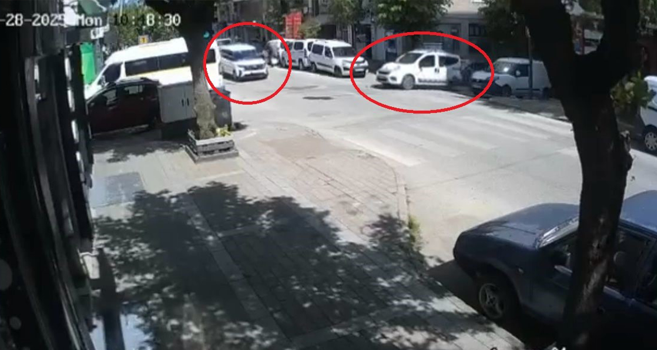 Ana yola dikkatsiz çıkan araç kazaya sebep oldu - ASAYİŞ