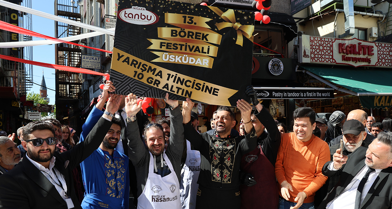 5 dakikada 11 metre börek yedi, 10 gram altının sahibi oldu - GÜNDEM