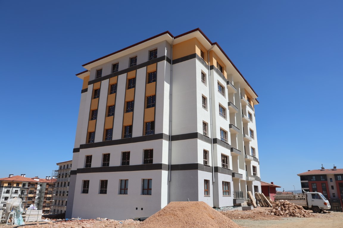 Elazığ’da deprem konutlarında sona gelindi